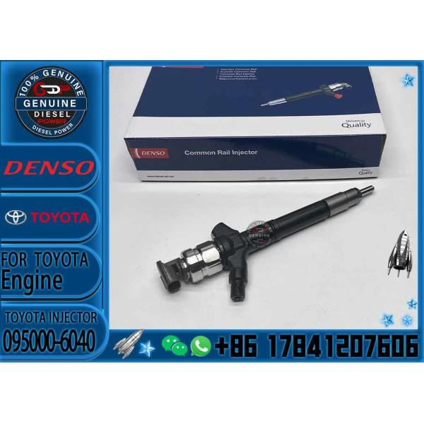 Diesel Fuel Injector 095000-6040 23670-0R020 095000-6230 23670-09140 Avensis 2AD-FTV Truck Engine Parts