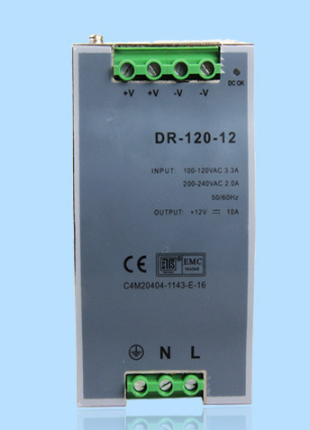 DIN-Rail Switching Power Supply 120W 12V 5V 24V