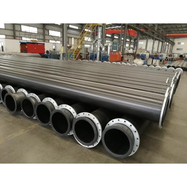 Sand Pump Dredger Suction Pipeline Dredging Black Uhmwpe Tubing Diameter Large