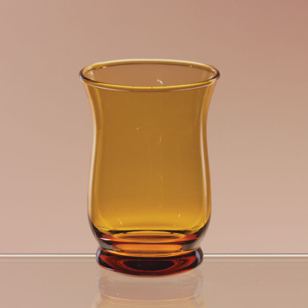 Green Glass Hurrcane Candle Holders