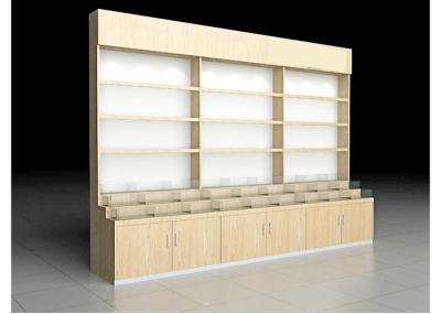Beautiful Practical Pharmacy Display Racks For Health Care Products / Western Drug
