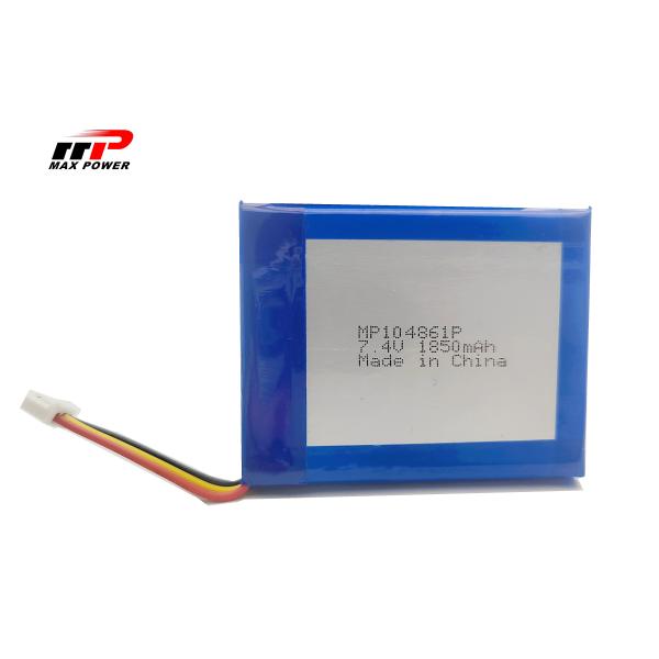батарея полимера лития 104861P 1850mAh 7.4V для беспроводного принтера Bluetooth