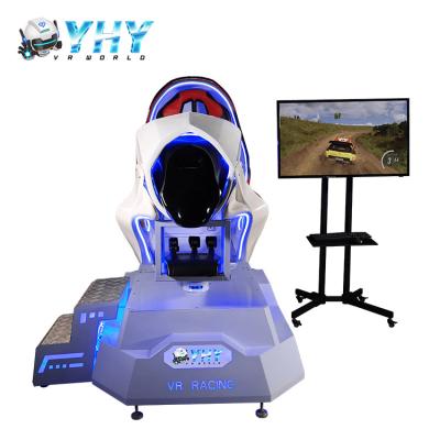 42 tela VR que compete o carro do simulador para o campo de jogos interno