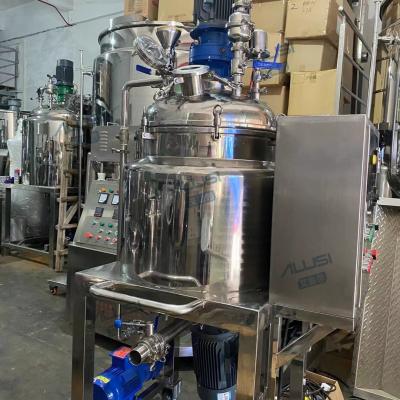 o tanque líquido móvel do misturador 500L personalizou a linha de produção linha da pomada do creme da certificação do ISO do CE de produção da pomada