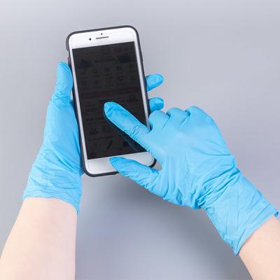 CE FDA Nitrile Powder Free Disposable Surgical Rubber Gloves