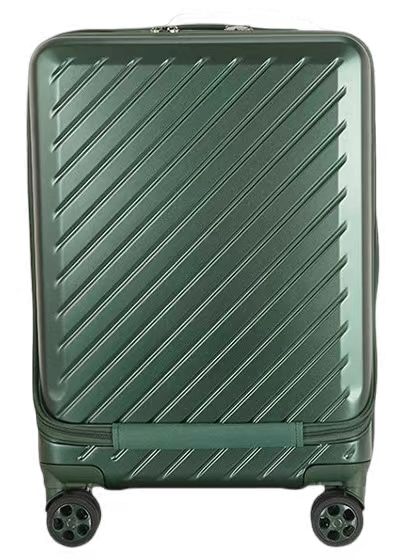 OEM ODM Hardside Carry On Luggage с передним карманом с двойными колесами