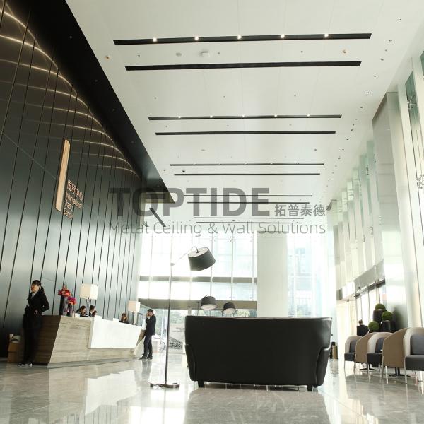 Building Wall Ceiling Decoration Material water Resistant Aluminum Ceramic Board drop ceiling tiles