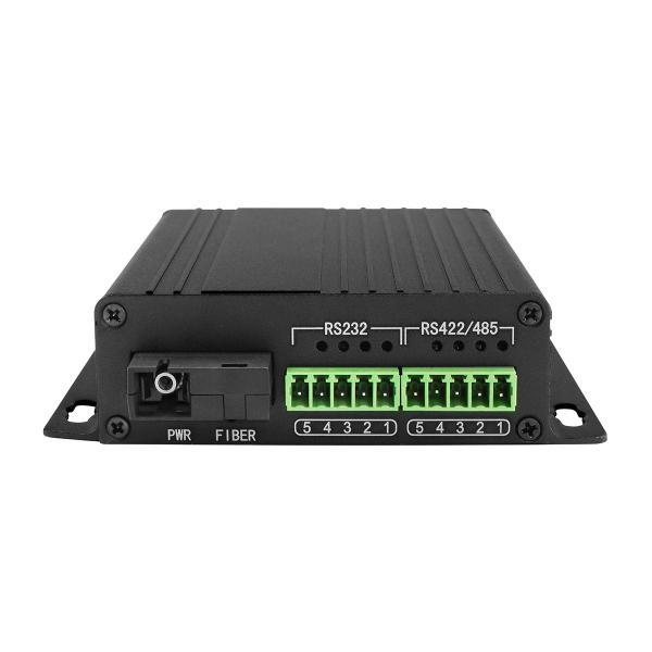 Industrial RS485 RS422 Serial Media Converter 40KM Single Core Fiber 1310/1550nm