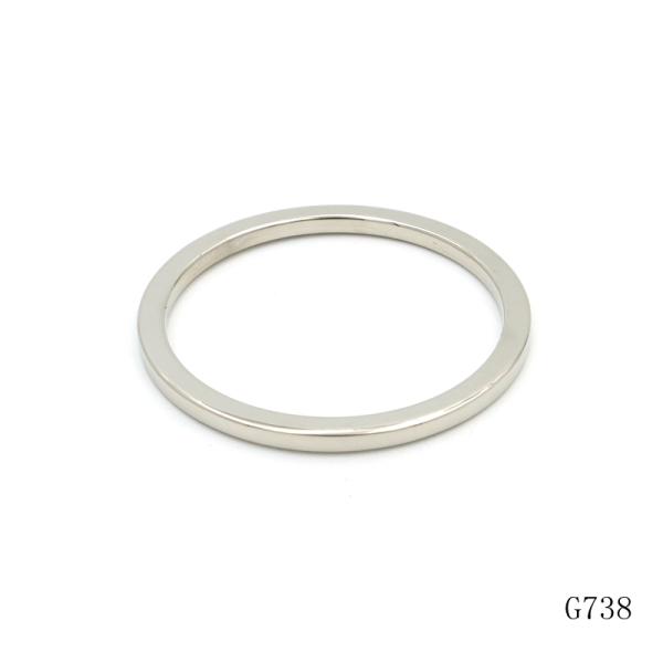 OEM ODM Metal O Ring 60mm Die Cast Ring For Hardware And Crafts