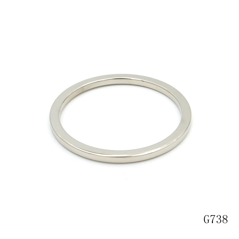 OEM ODM Metal O Ring 60mm Die Cast Ring For Hardware And Crafts