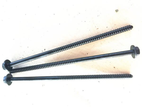Bridge Deck Forming Hexagon Head Bolt / Hex Head Screw 12mm Rod Size