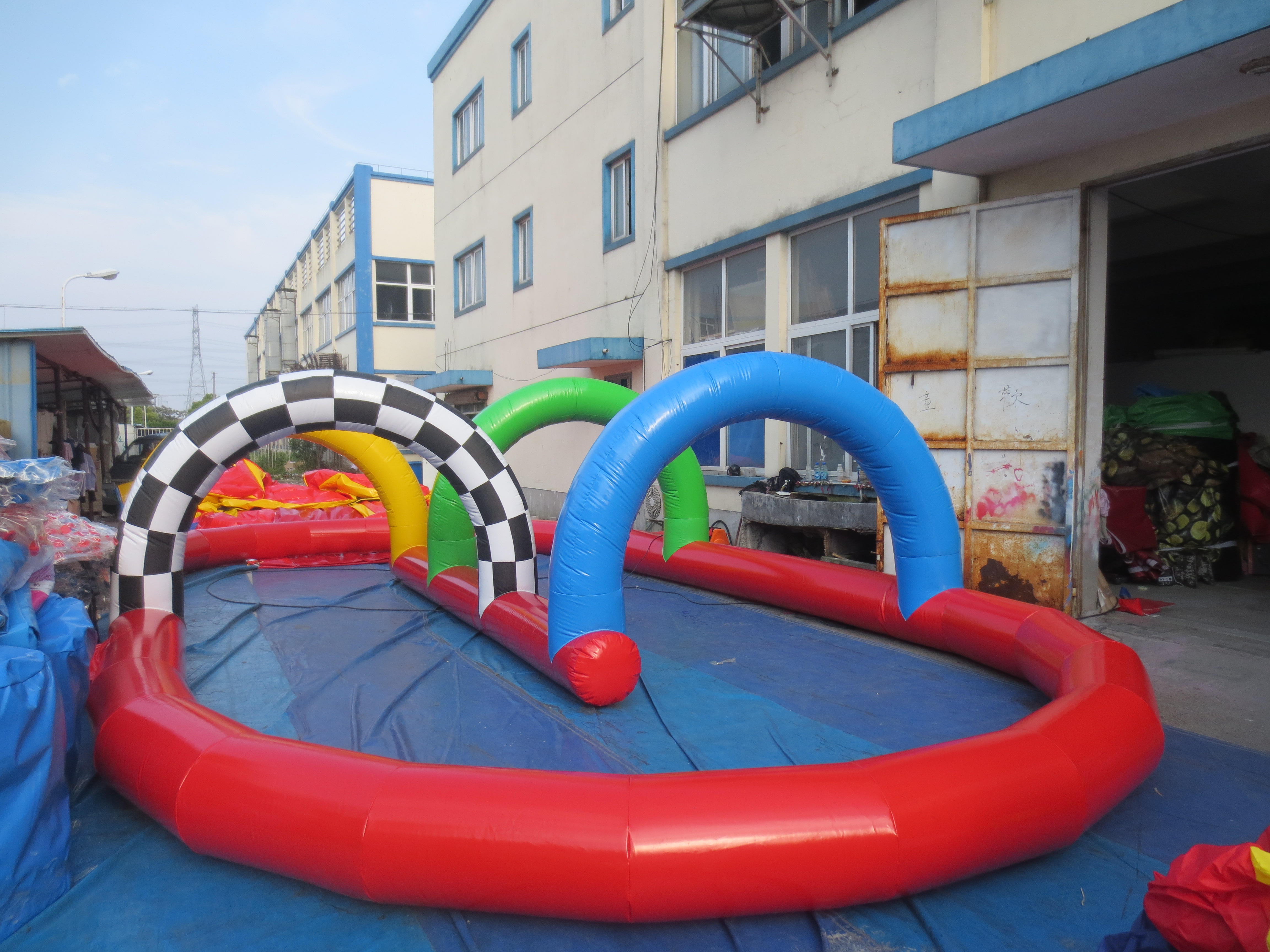 Custom Inflatable Bumper Car Track Portable Game Arena for Carnival Activities Shopping Mall Events Kids Entertainment Centers and Rental Business Use