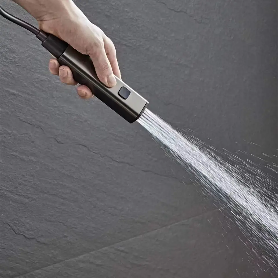 High Pressure Portable Bidet Sprayer Shattaf Handheld Toilet Water Sprayer 1 Function