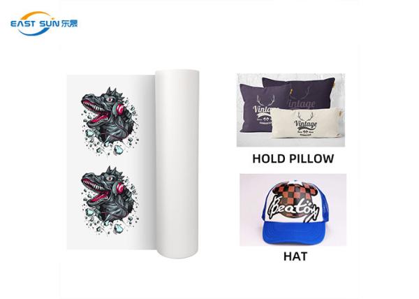 Textile Printing Matte DTF PET Film Roll 60cm Hot Peel Double Side