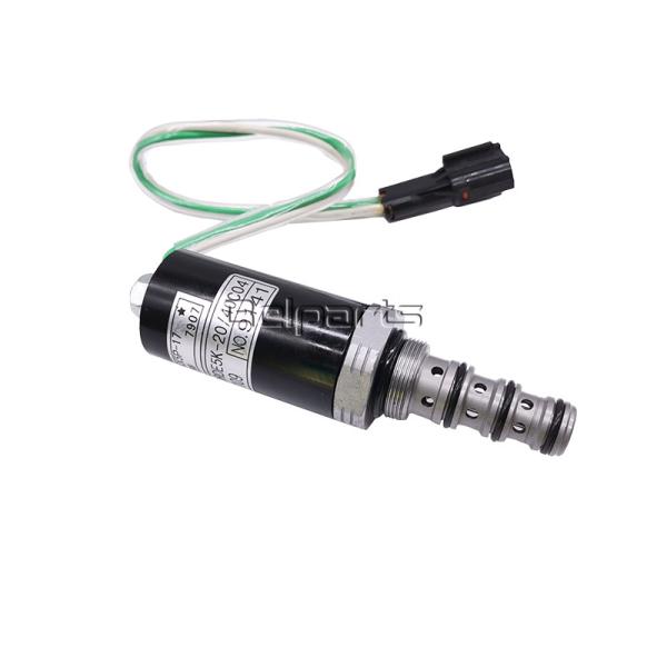 Válvulas de solenoides da máquina escavadora KDRDE5K-2040C04-109 das peças de maquinaria da construção para