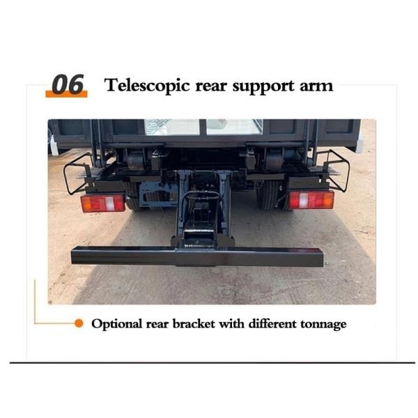 4X2 Municipal Wrecker Tow Truck 4 Ton Roadside Assistance Left/Right Hand Drive