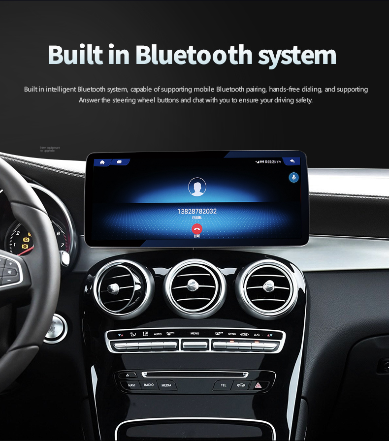 10-дюймовый сенсорный экран Android Car Radio Benz GLA CLA A G NTG 4,5 DSP Player 10,25
