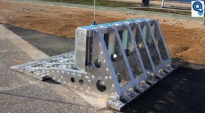barreira modular do veículo da altura 45kg de 1100mm