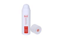 Garrafas cosméticas mal ventiladas redondas da bomba da garrafa 15ml 30ml 50ml dos PP