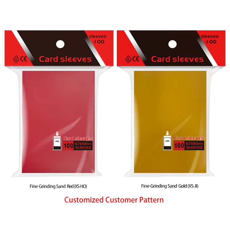Hot Sale Multiple Color Matte Magic Plastic PP Material  Game Photo Trading Card Protector Card Sleeves