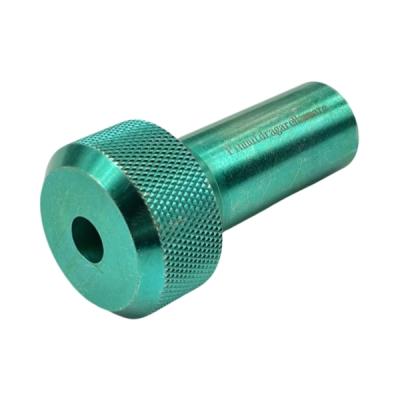 Servicios de mecanizado CNC de precisión de aluminio 6061 con anodizado negro para piezas industriales