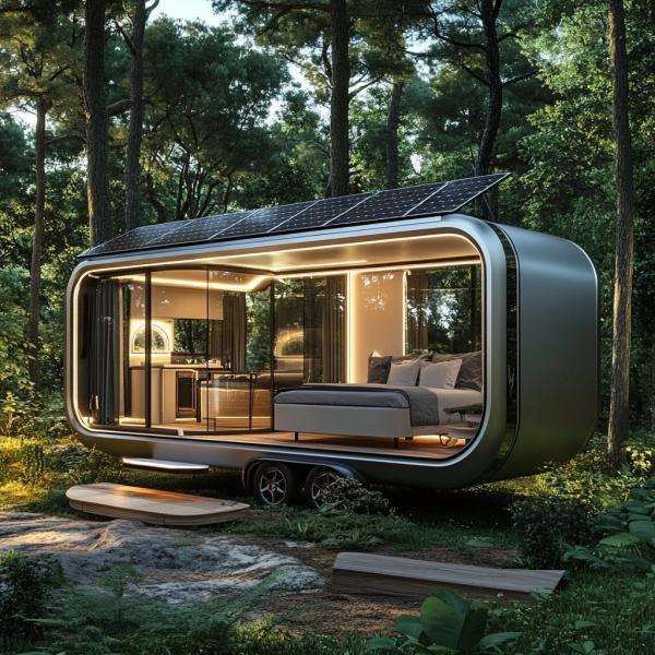 Customized Modern Luxury Apple Cabin Prefab Sunroom for Villa Hotel Cafe Shop