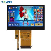 Écran LCD couleur 4,5 pouces 1920*1080, panneau tactile capacitif avec interface LVDS