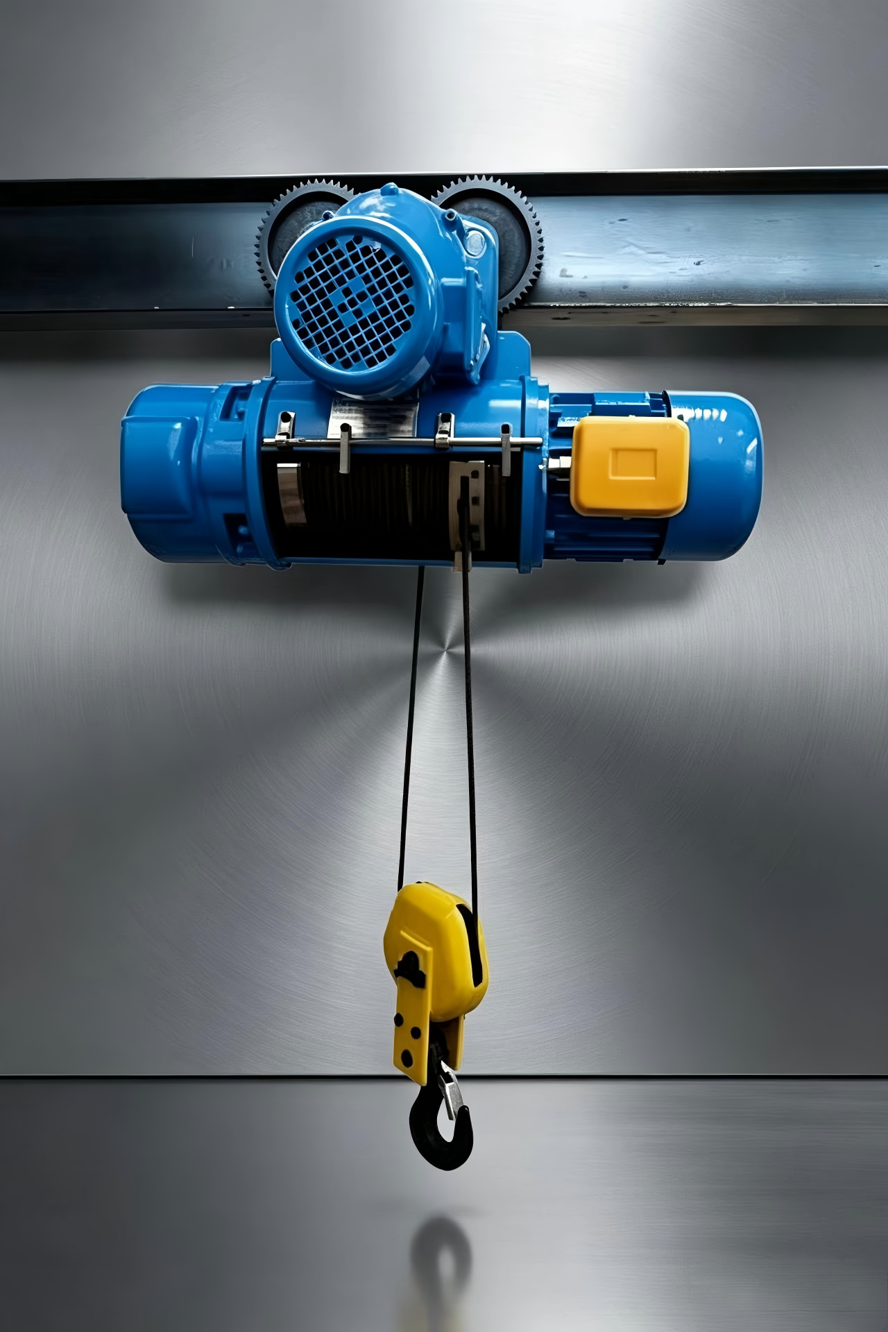 10 Ton Wire Rope Electric Hoist 9m Lifting Height Double Girder Electric Hoist Shock Resistance