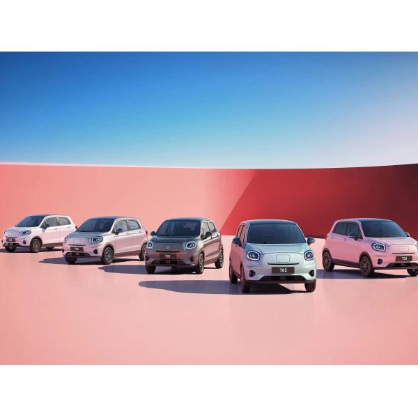 6 Hours Slow Charge Time Lingpao T03 Electric Car with Lithium Iron Phosphate Battery