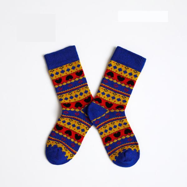 Sporty Printed Picture Socks OEM Available For 7-9 Years Kids