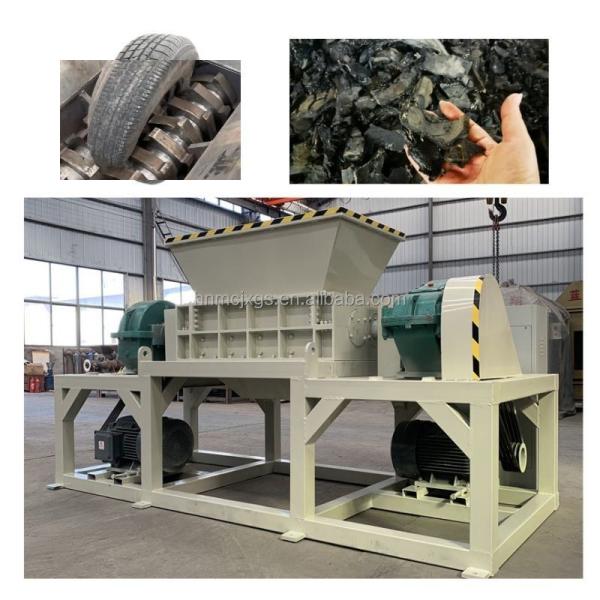 Long Service Life Waste Tire Shredder Machines After-sales Service 24 Hours Online