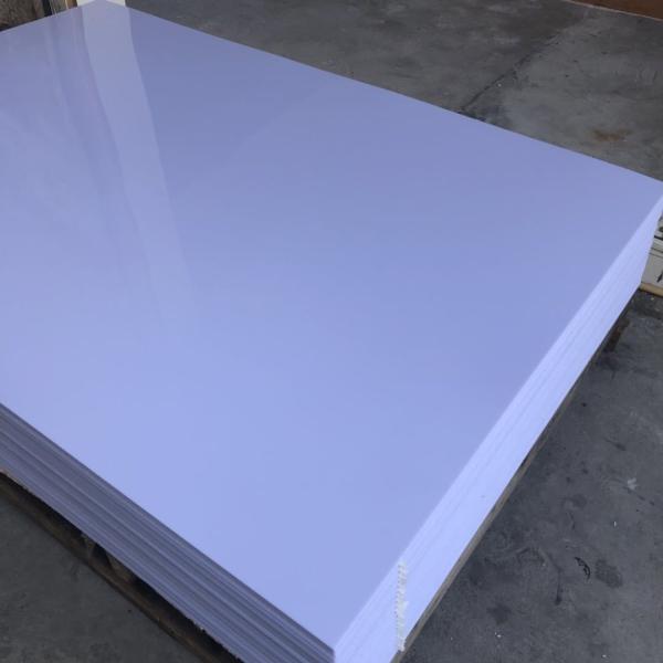 White polystyrene sheet porcelain white PS panel UV printing PS plastic sheets