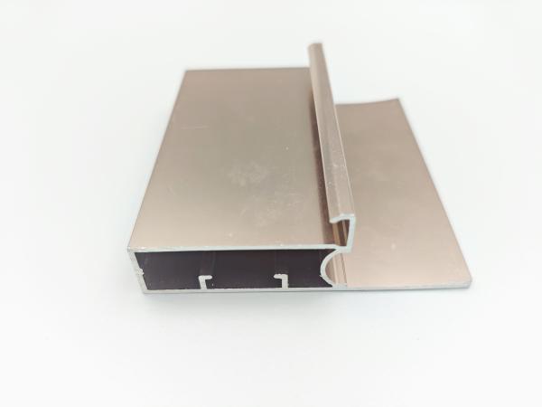 OEM Aluminum Glass Cabinet Door , Customized Aluminum Kitchen Profile