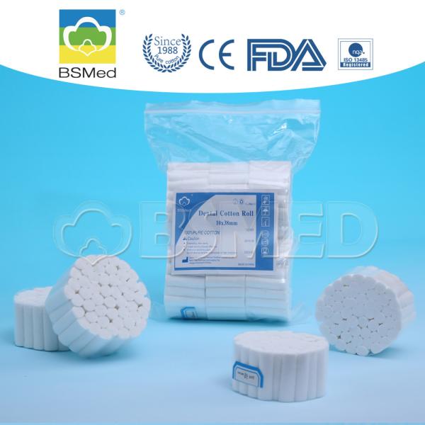 Revestimento médico cirúrgico descartável 100% algodão lã material hospitalar tecido absorvente papel de algodão dental