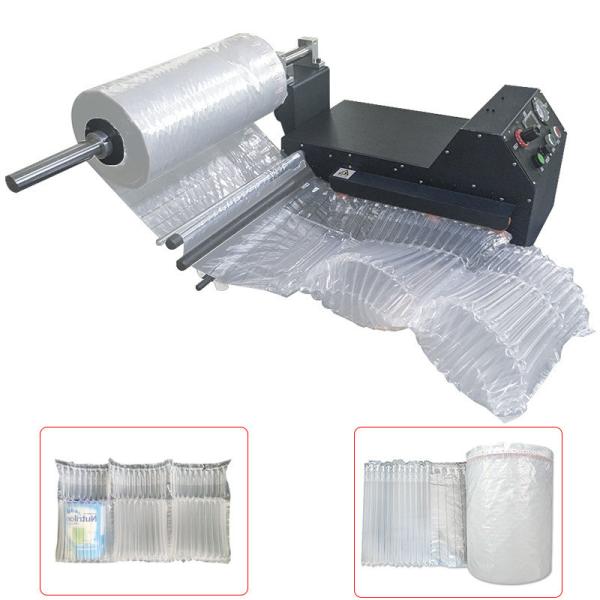 Practical Nontoxic Bubble Cushioning Wrap Roll , Shockproof Air Column Cushion Bag