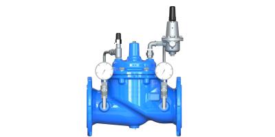 Stainless Steel 304 Pilot Water Pressure Reducing Valve P200 Diaphragm Nylon Reinforcement