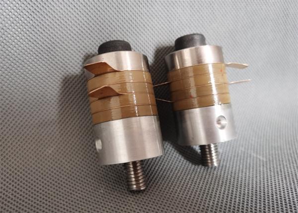 Column Type 40Khz Ultrasonic Transducer 500w With PZT8 Ceramics