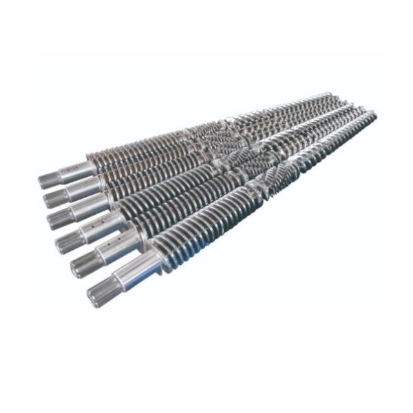 ポリ塩化ビニールのプラスチック射出成形機械単一ねじバレル38CrMoAIA