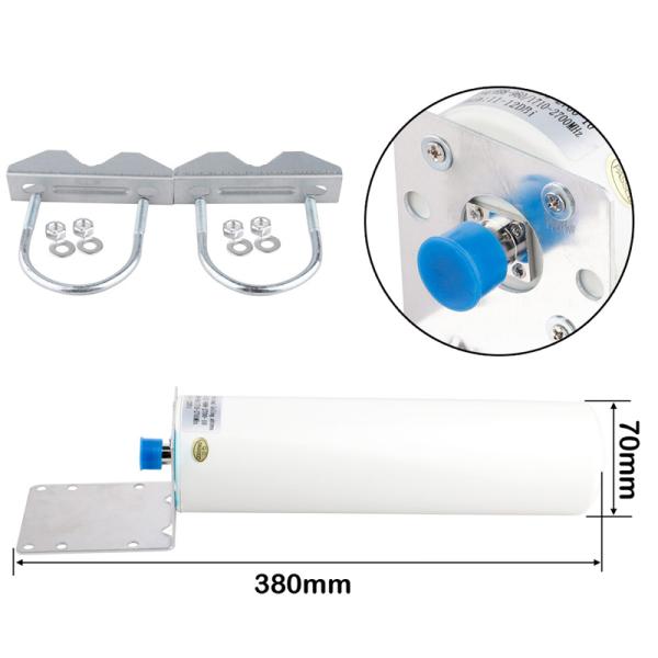 12dBi Omni Fiberglass 4G LTE Magnetic Mount Antenna with FME RG174 cable N Female Connector
