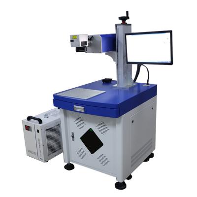 355 nm 3W UV Laser Engraving Machine Air Cooling For Electronic plastic Components