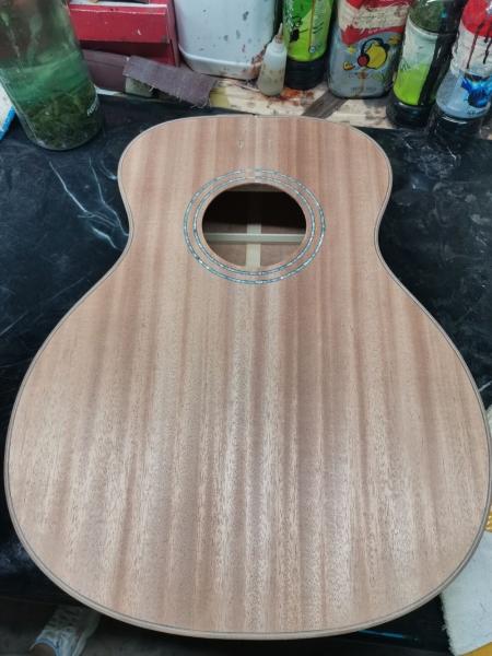 Factory Cutaway 41 Inch KOA Wood Acoustic Electric Guitar Ebony Fingerboard Abalone Inlays D Style KOA Guitar