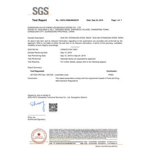 Foshan Toffs Hardware Machinery Co.,Ltd, Certifications