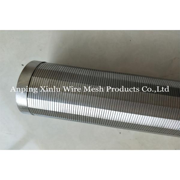 Electrolytic Polishing Stainless Steel 304 316L Johnson Filter Tube for Water Well Filtration