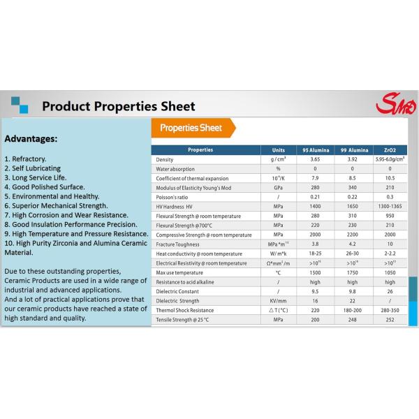 Кольца запечатывания вала керамической изоляции Зирконя глинозема/уплотнение масла разделяют