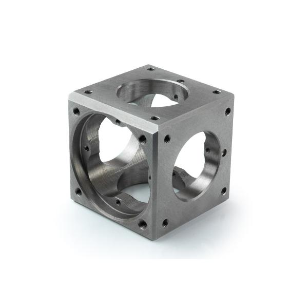 Ultra High Vacuum (UHV) Chamber CNC Milling Turning Parts With Holes