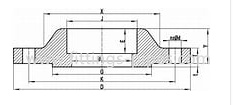 Alloy Steel Weld Neck Pipe Flanges Astm A182 F9 F91 High Pressure
