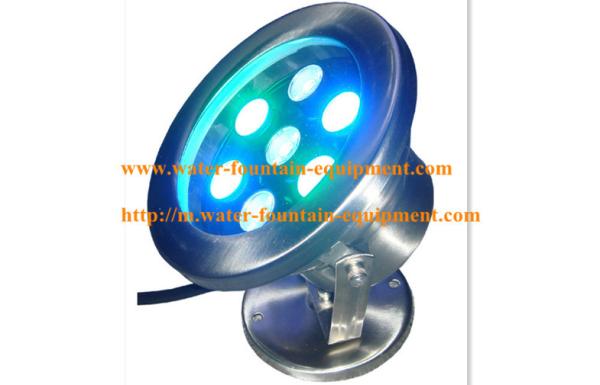 6W RGB LED Underwater Fountain Lights Using In Dancing Musical Water Fountains