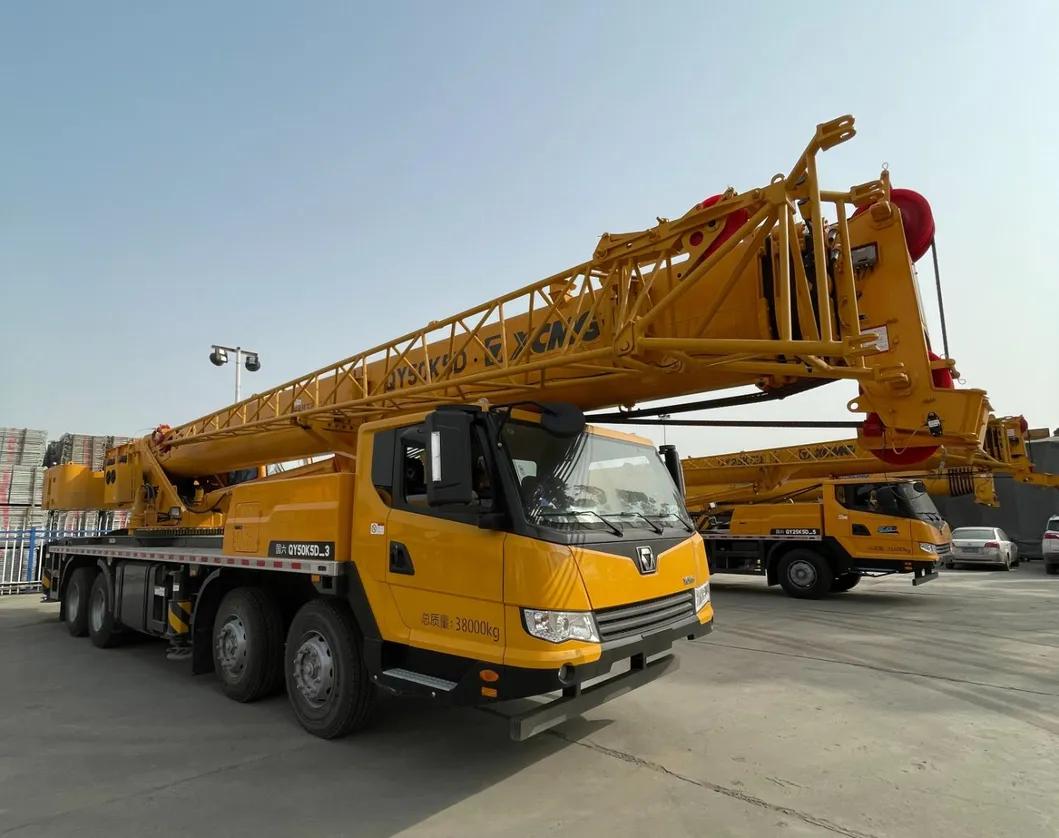 China Top Brand 50 Tons 45m 251kw Truck Crane Qy50K5d Used Cranes Mobile Cranes Cheap Price with Technical Support