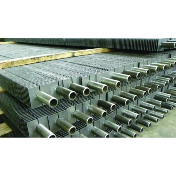 Permutador de calor ateado fogo carvão do tubo Finned da caldeira para o padrão do refrigerador de ar ASME