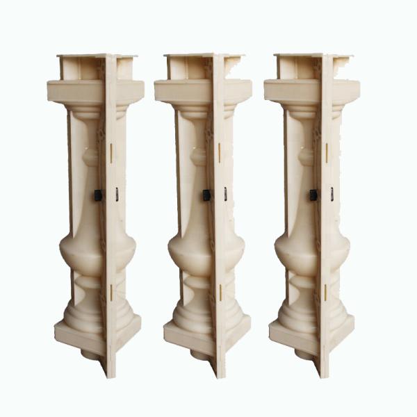 Polished Etched Concrete Balusters Molds Prototype Plastic Parts
